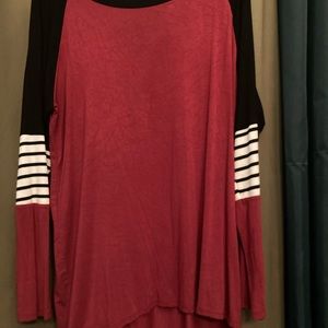 Hello Pink long sleeve tee